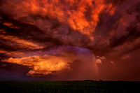MAGICAL RAINBOW SUPERCELL SUNSET